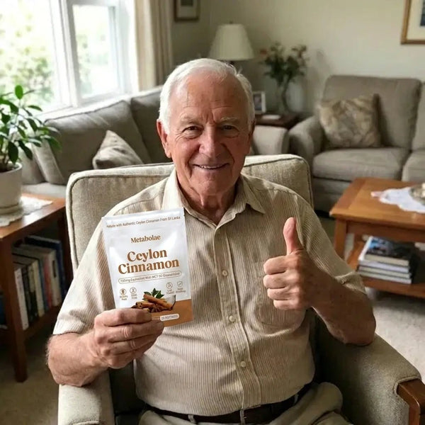 Cliente de Metabolae con su bolsa de Canela de Ceylán (foto 7)