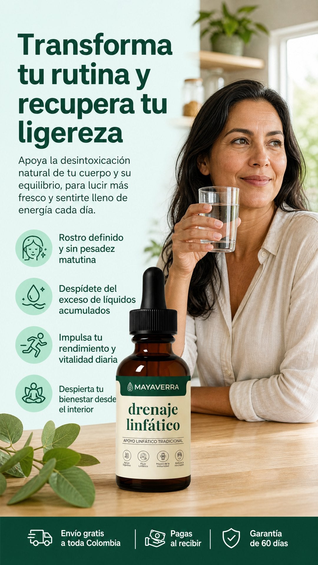 Transforma tu rutina y recupera tu ligereza: apoya la desintoxicación natural de tu cuerpo y su equilibrio