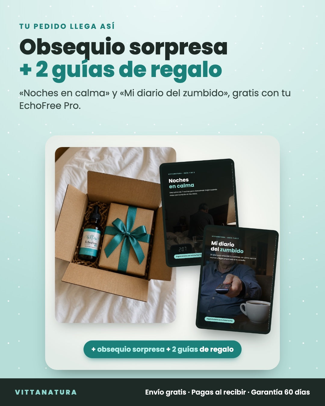 Tu pedido llega con obsequio sorpresa y 2 guías digitales de regalo