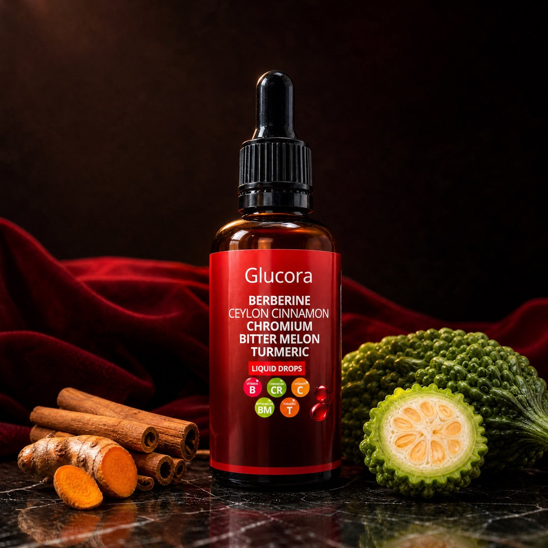 Frasco de Glucora berberina en gotas 50 ml