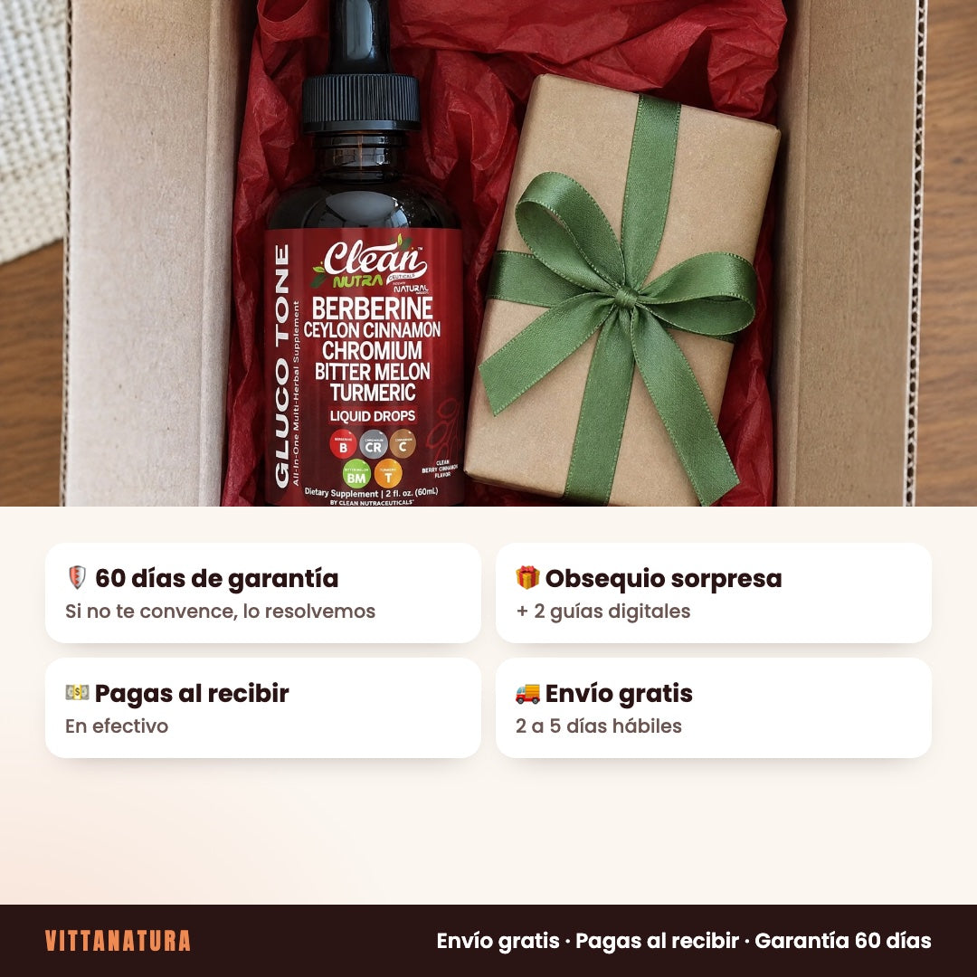Garantía de 60 días, obsequio sorpresa, pago al recibir y envío gratis
