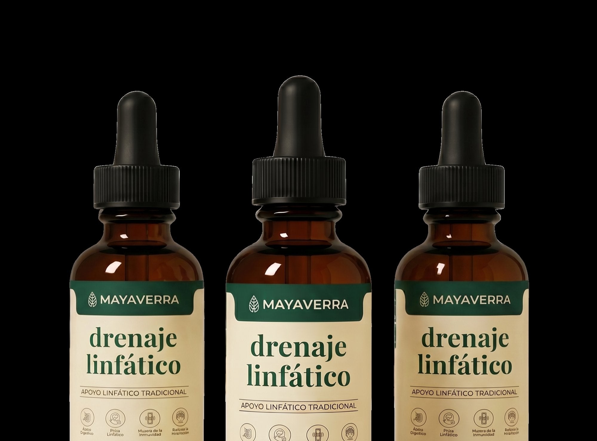 Pack de 3 frascos de Drenaje Linfático Mayaverra