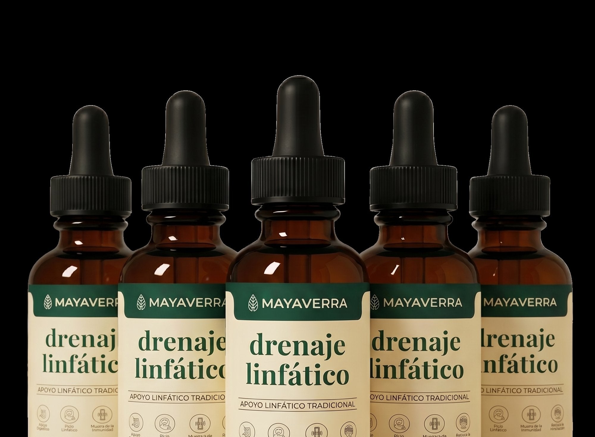 Pack de 5 frascos de Drenaje Linfático Mayaverra