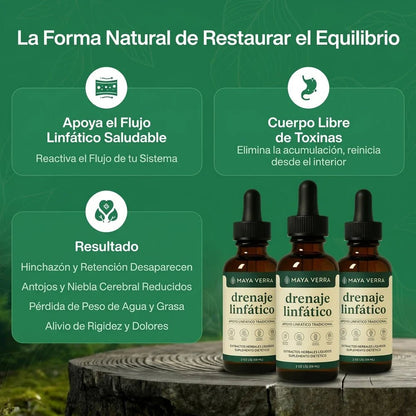 La forma natural de restaurar el equilibrio: apoya el flujo linfático y el cuerpo libre de toxinas