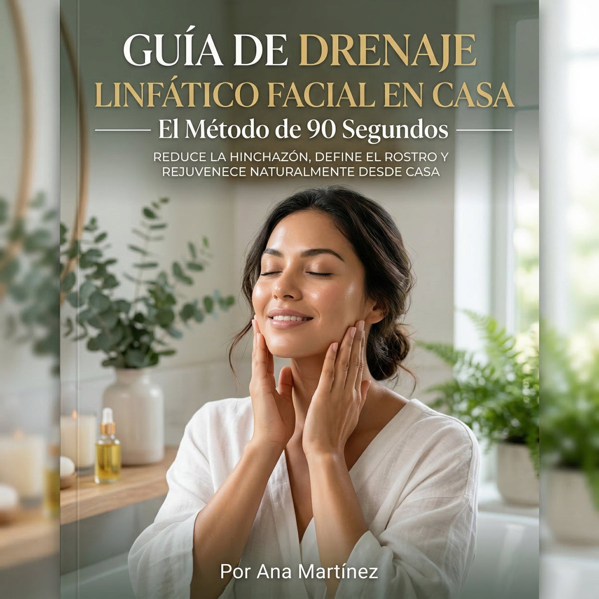 Guía de Drenaje Linfático Facial en Casa: el método de 90 segundos