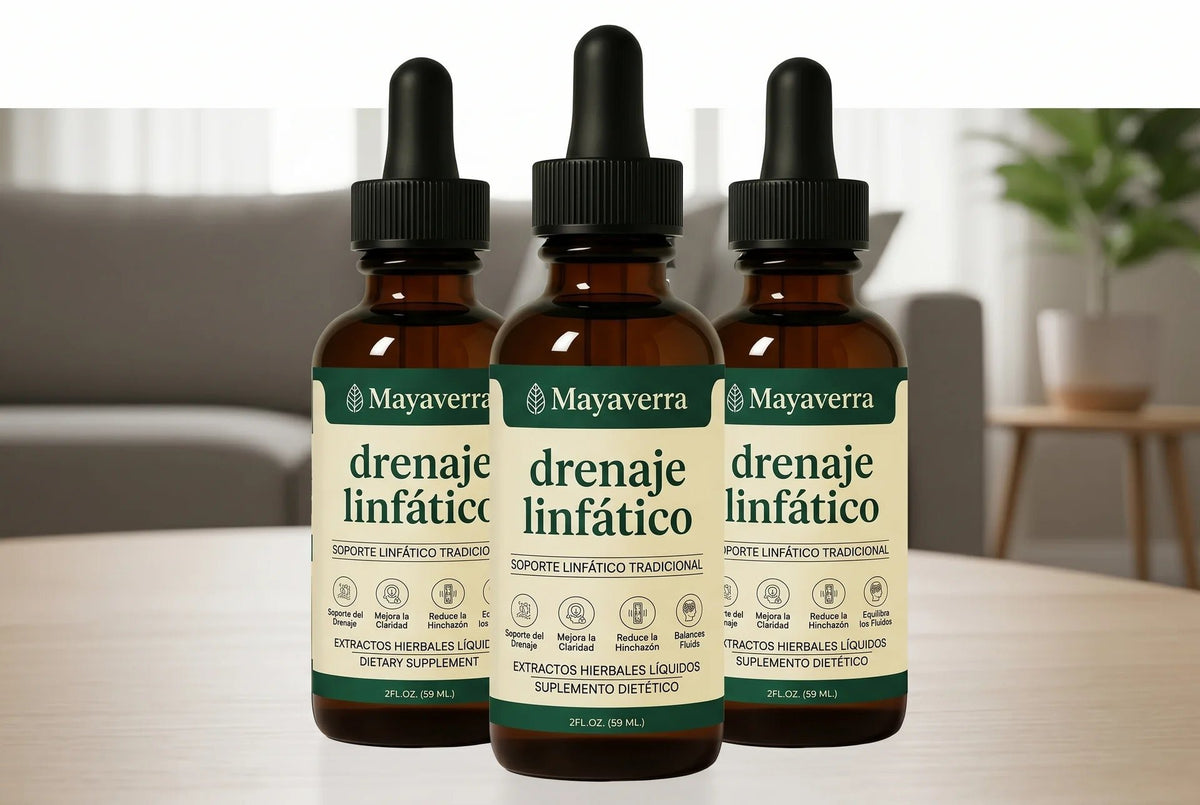 Tres frascos de Mayaverra sobre la encimera